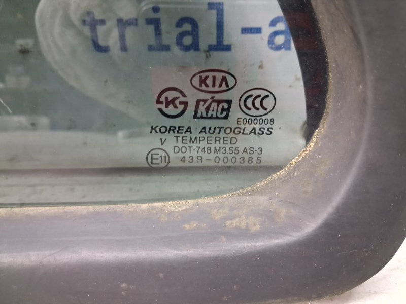 Стекло двери задней левой (форточка) Kia Sorento 2002-2011 835613E030 (Арт. 69327) Киев - изображение 3