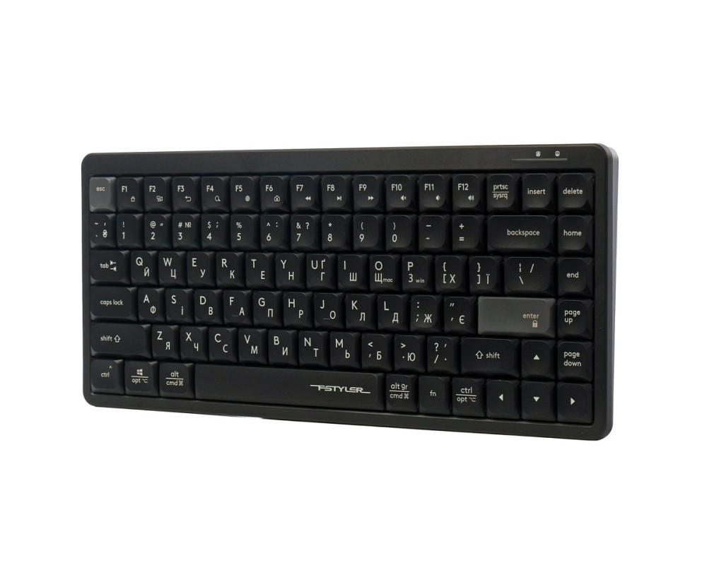 Клавиатура компьютерная проводная A4Tech Fstyler FX53(Black) черная Київ - зображення 2