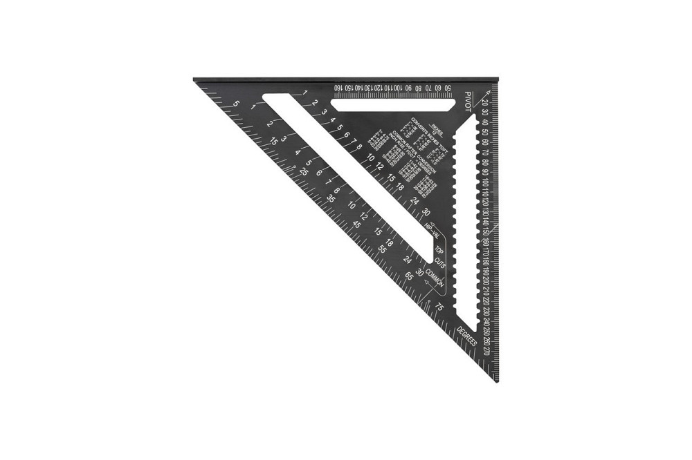 Угольник плотника MASTERTOOL SWANSON 300 мм AL 30-3519 Харків - зображення 2