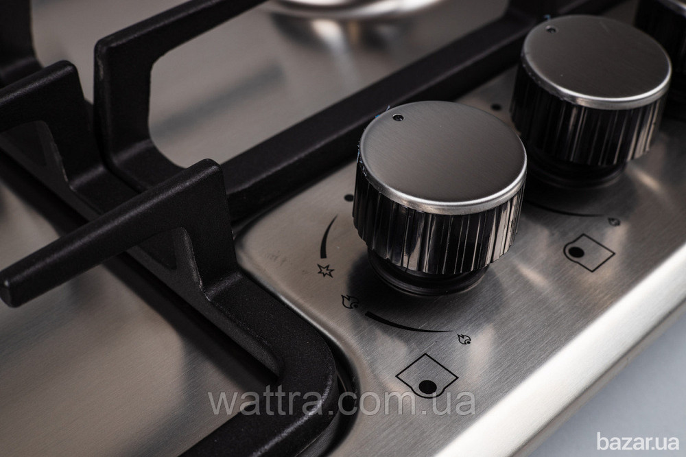 Газовая варочная поверхность GRUNHELM GPG 6325 IF (4 конфорки, нержавеющая сталь, газ контроль) 1038 Киев - изображение 11