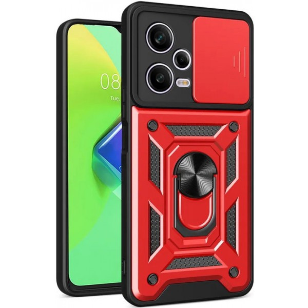 Чохол Camshield Serge Ring для Xiaomi Redmi Note 12 Pro+ 5G Червоний (Код товару:30943) Харків - зображення 1