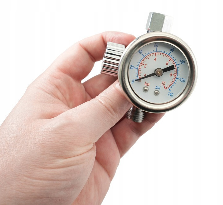 Регулятор давления с манометром для краскопульта ITALCO FR5 Харків - зображення 5