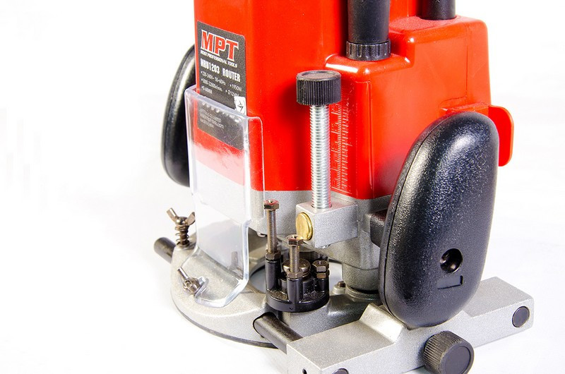 Машина фрезерная MPT PROFI 1950 Вт 5000-22000 об/мин цанга 6-12 мм ход фрезы 65 мм аксессуары 8 шт M Харків - зображення 4