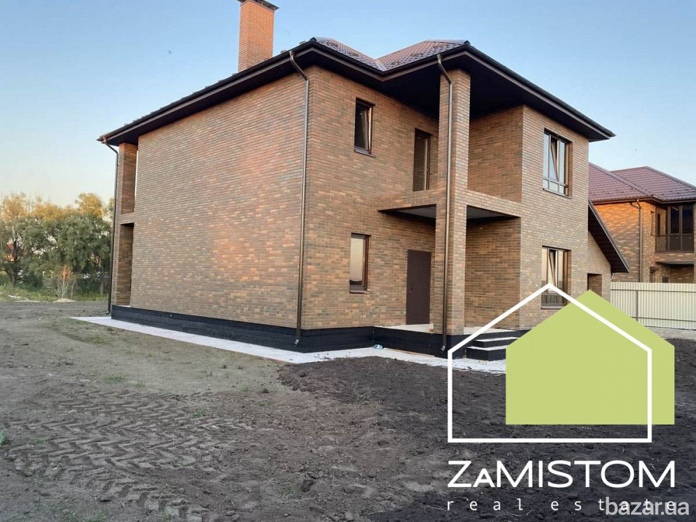Продам новий цегляний будинок загальною площею 210 кв.м. Будинок 165 кв.м., гараж 45кв.м на два авт Бориспіль - зображення 2