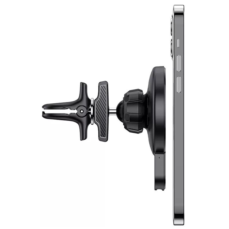 Автодержатель с БЗУ Hoco CA85 магнитный Херсон - зображення 3