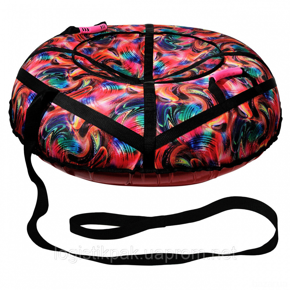 Тюбинг-санки Цветные волны|100см Оксфорд Харьков - изображение 3