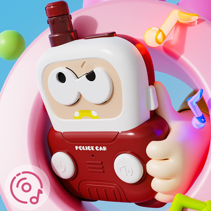 Детская обучающая рация ME-214 Police Car Cute Intercom (2pcs) Херсон - зображення 4