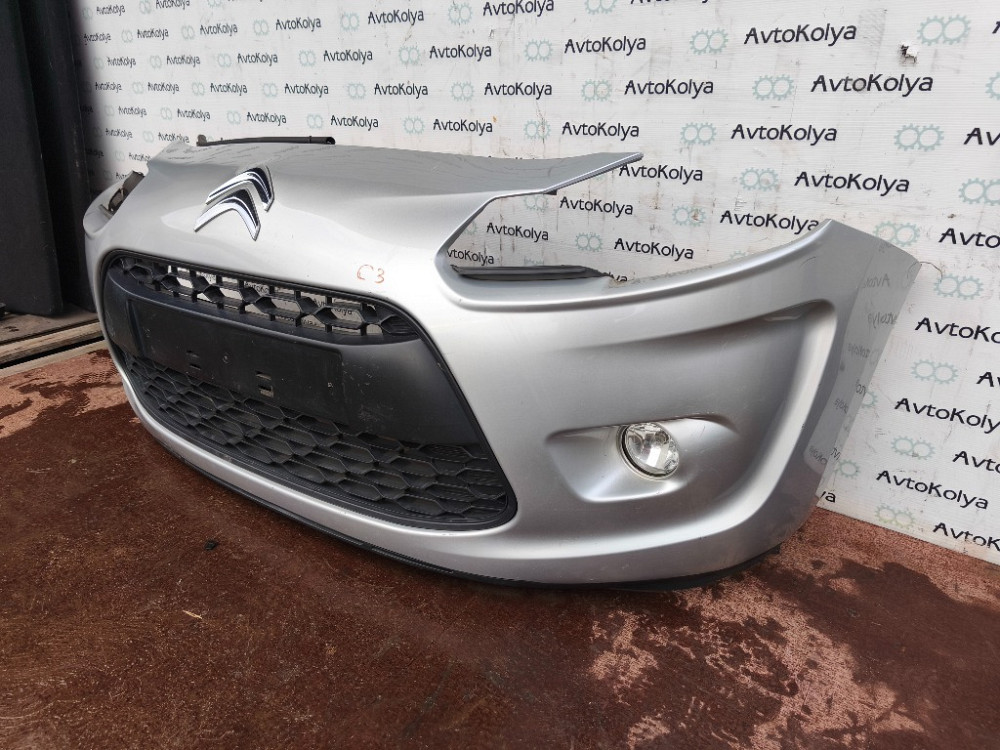 Бампер передний в сборе Citroen C3 2009-2013 Ковель - изображение 5