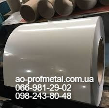 Оцинковка в рулоні товщиною 0,27 мм РАЛ 9003 глянець. Киев - изображение 4