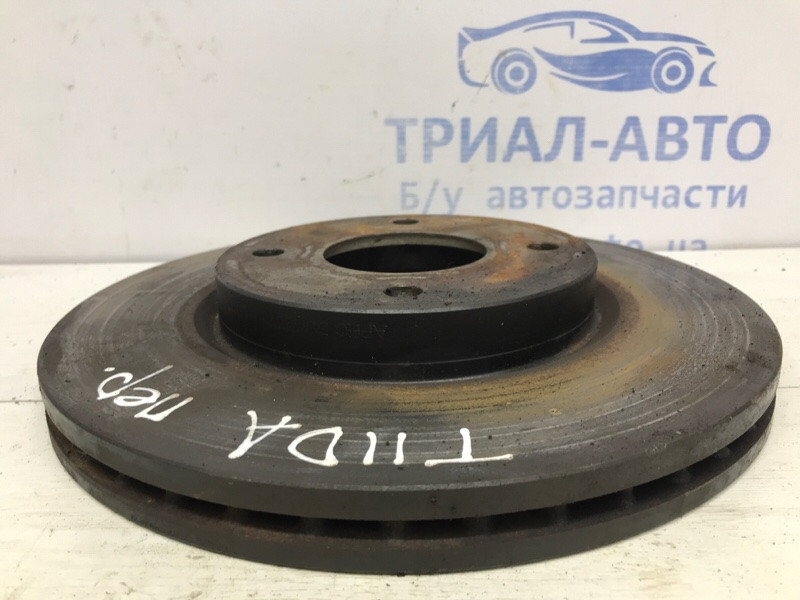 Диск тормозной передний Nissan Tiida 2004-2014 40206EM10A (Арт. 53178) Киев - изображение 3