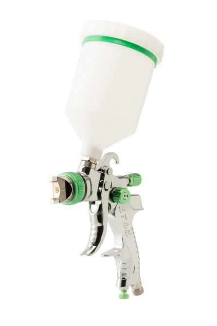 Краскопульт пневматический MASTERTOOL HVLP II ВПЛБ 600 мл Ø 1,3 мм круглый/плоский факел 180-260 л/м Харків - зображення 1