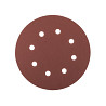 Круг шлифовальный на липучке MASTERTOOL 180 мм/8 отв P120 набор 5 шт 08-1812-H Харків
