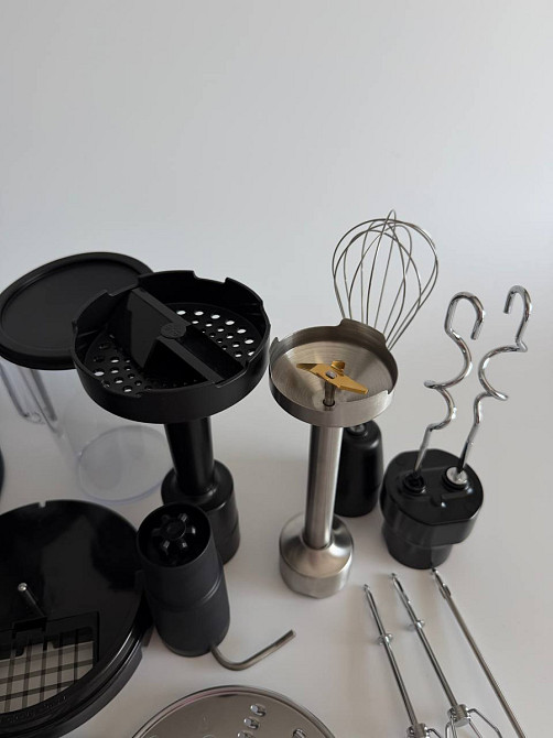 Блендер погружной в наборе Zepline ZP-00347 1500 Вт черный Київ - зображення 10