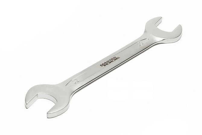 Ключ рожковый MASTERTOOL COLD STAMPED 30х32 мм CrV DIN3110 SS 70-3032 Харків - зображення 1