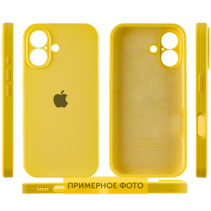 Чехол Silicone Case Full Camera Protective (AA) для Apple iPhone 16 Plus (6.7") Херсон - зображення 4