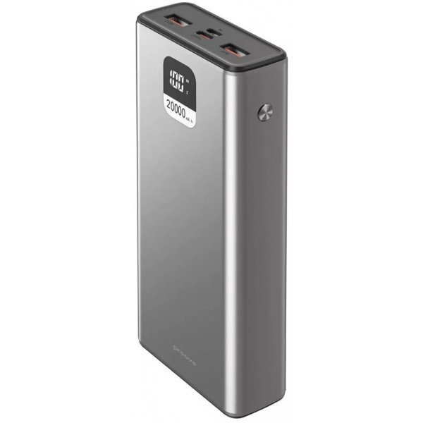 Power Bank Proove Guardian 22.5W 20000mAh Metal Gray (PBG222210004) (Код товару:38301) Харків - зображення 1