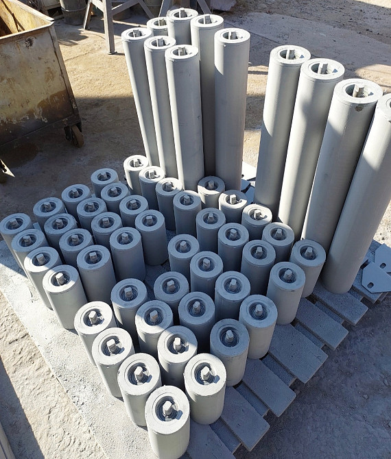 Изготовление конвейерных стальных роликов герметичных, Ø89 - Ø194 мм, L=200 - 2200 мм Київ - зображення 12