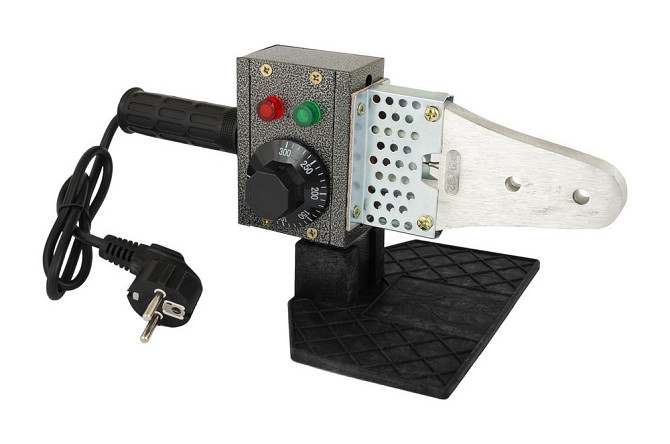 Паяльник для пластиковых труб MASTERTOOL 20-32 мм 800 Вт/220 V/50 Hz 0-300°С IP44 LED-индикация плас Харьков - изображение 2