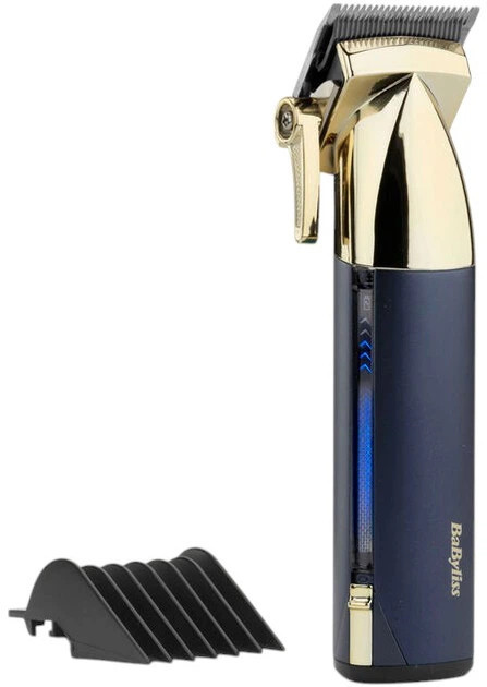 Машинка для стрижки волос в наборе Babyliss Super-X Metal Series E992E 180 Вт синяя Киев - изображение 6