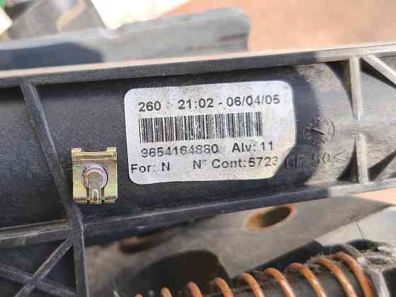 Педали комплект Peugeot 407 2004-2011 (9654164880) Ковель