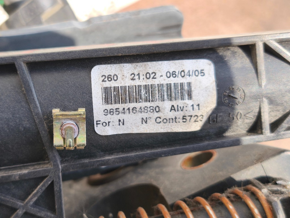 Педали комплект Peugeot 407 2004-2011 (9654164880) Ковель - зображення 3