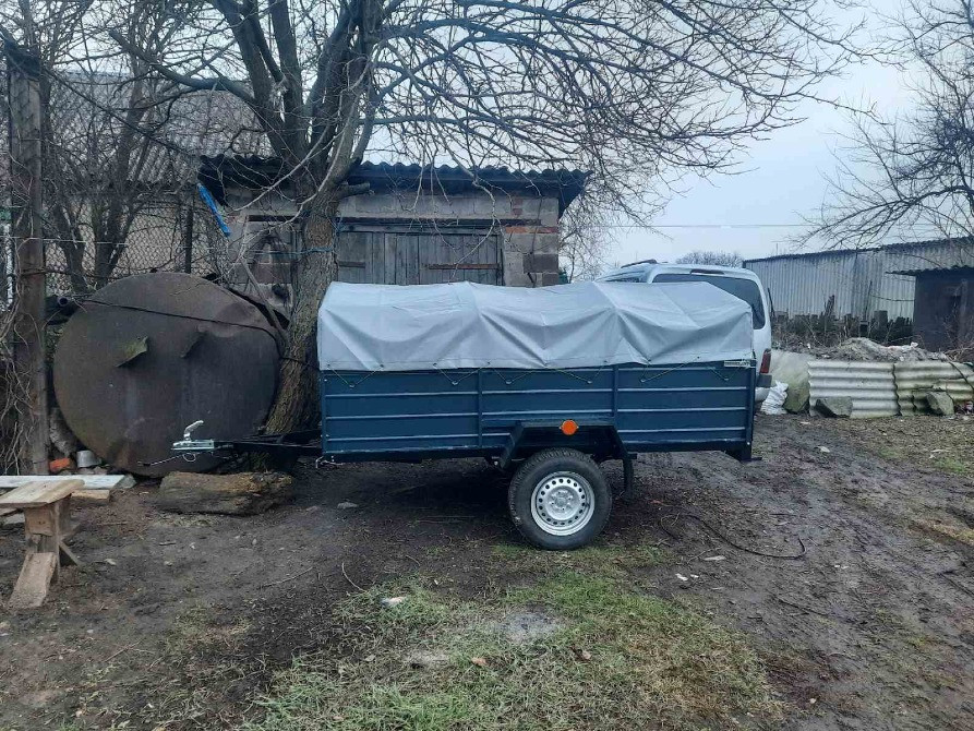 Новий причіп одновісний 250х150х50 від виробника "Дніпро" Кам'янець-Подільський - зображення 2