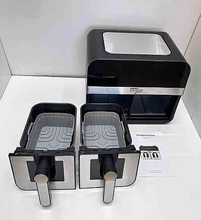 Аэрогриль мультипечь на два чаши с силиконовой формой в подарок Zepline ZP-0218 12 л 4200 Вт Київ