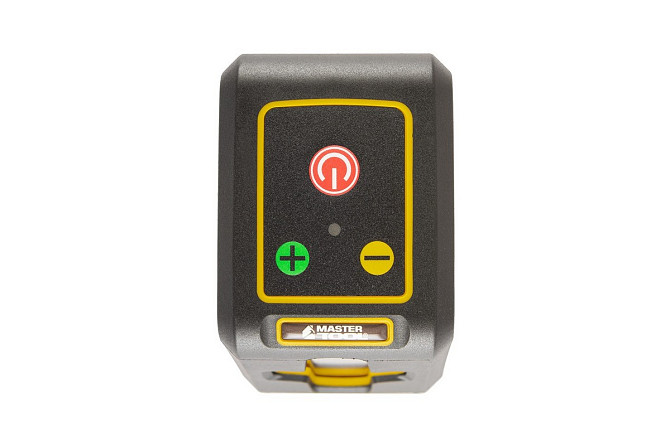 Уровень лазерный MASTERTOOL 15 м ±0.3 мм/м 2 гол H/V/H+V H130°/V130° ±4° RED/635 нм класс II IP54 АА Харків - зображення 3