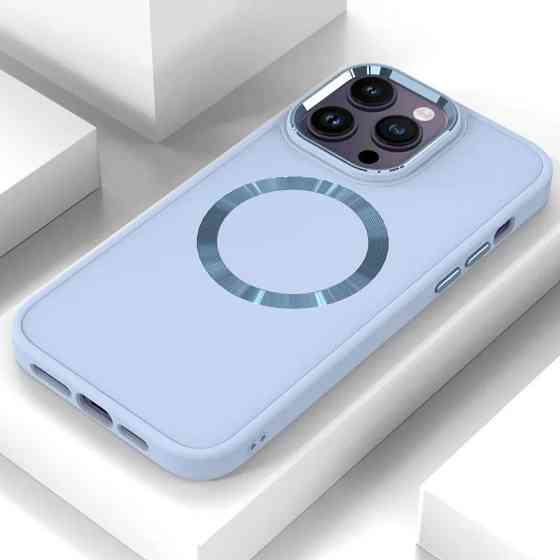 TPU чехол Bonbon Metal Style with MagSafe для Apple iPhone 16 Pro (6.3") Херсон
