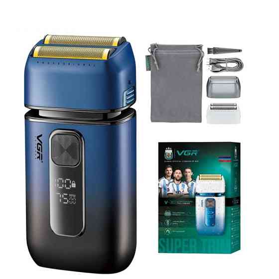 Электробритва VGR V-362 BLACK черная Киев