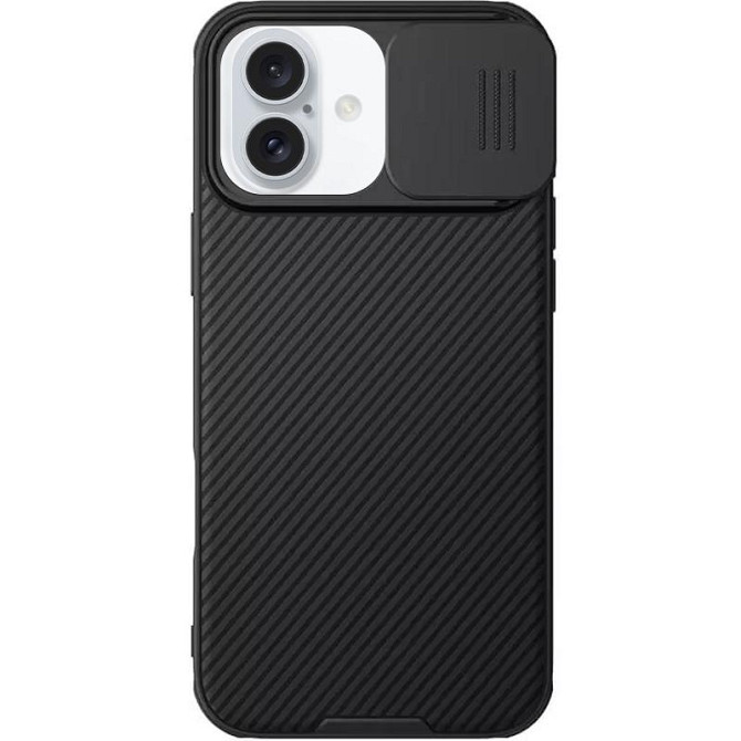 Карбоновая накладка Nillkin CamShield Pro Magnetic для Apple iPhone 16 Plus (6.7") Херсон - зображення 1
