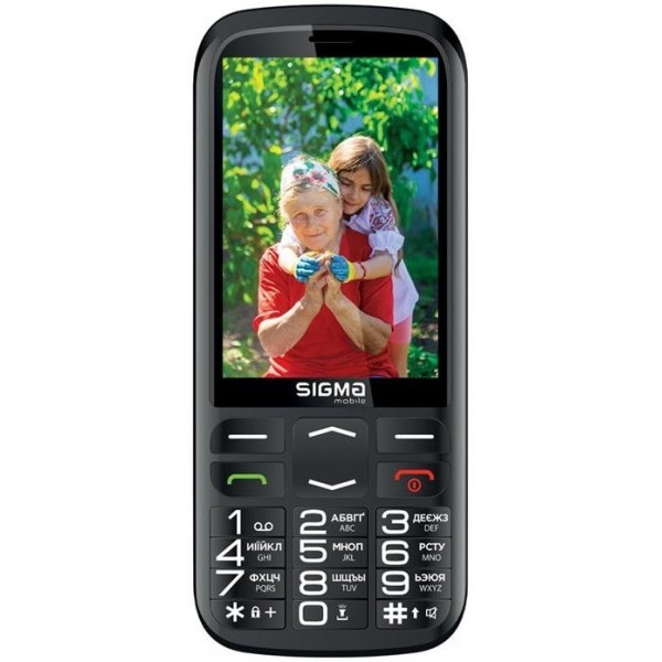 Телефон Sigma Comfort 50 Optima Type-C Dual Sim Black (Код товару:29166) Харків - зображення 1