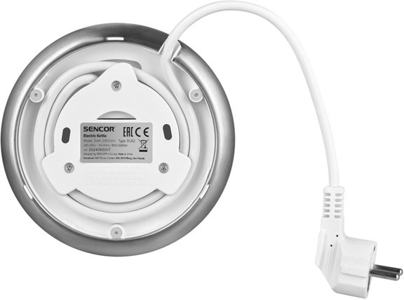 Электрочайник Sencor SWK 0950WH 1.7 л белый Київ - зображення 8