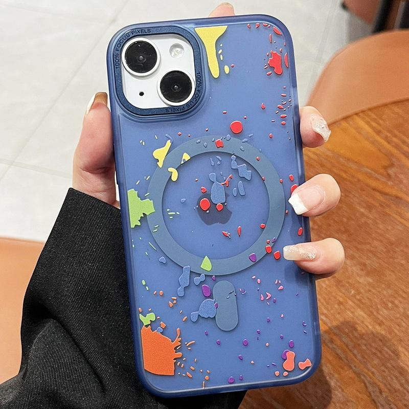 Чехол TPU+PC Flush with MagSafe для Apple iPhone 14 (6.1") Херсон - изображение 5