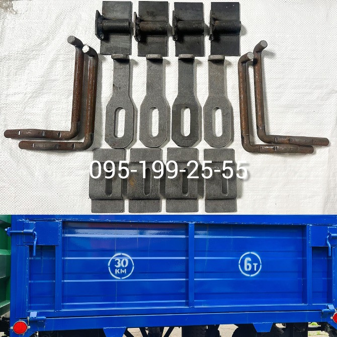 Комплект замків до бортів 2ПТС-4, 2ПТС-6 Днепр - изображение 1