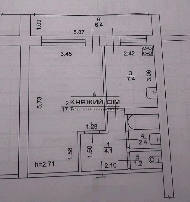 Продаж 1-кімнатної квартири на Печерську | вул. Василя Тютюнника, 22/26 Київ - зображення 3