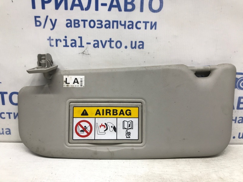 Козырек солнцезащитный левый Nissan Qashqai J11 1.2 БЕНЗИН HRA2DDT 2013 (б/у) Київ - зображення 1