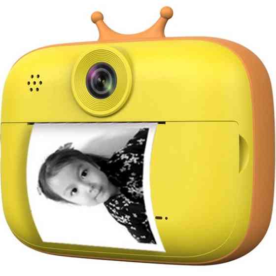 Дитяча фотокамера SnailSnap з моментальним друком Yellow Харків