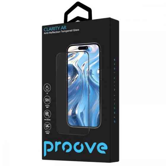 Захисне скло Proove Clarity AR для iPhone 17 Pro Black (PGCARI17P001) Харків