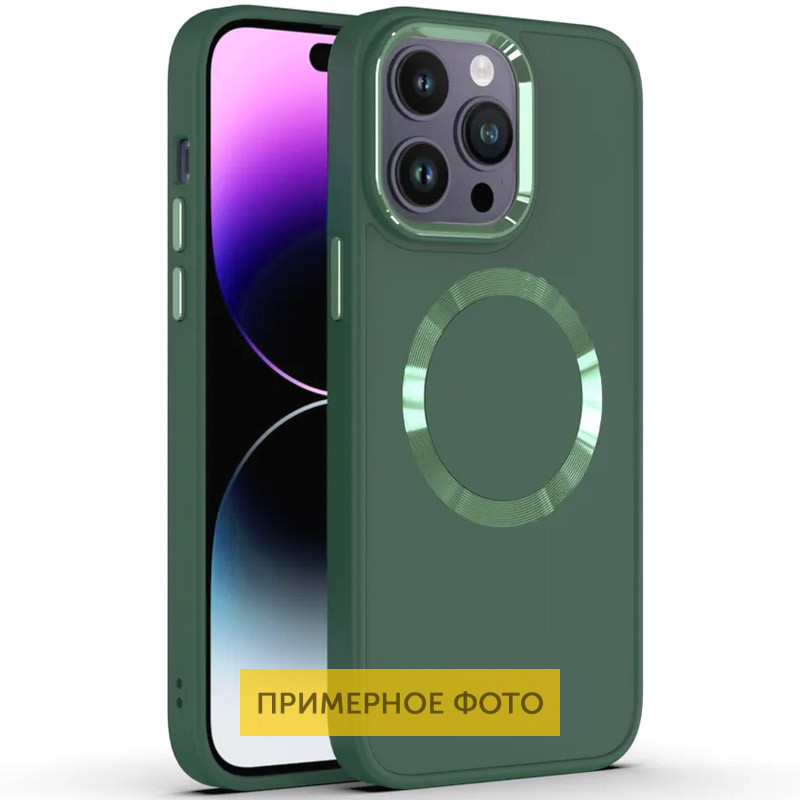 TPU чехол Bonbon Metal Style with Magnetic Fit для Apple iPhone 14 (6.1") Херсон - изображение 1