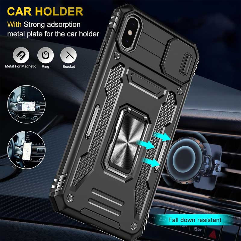 Ударопрочный чехол Camshield Army Ring для Apple iPhone XS Max (6.5") Херсон - изображение 2