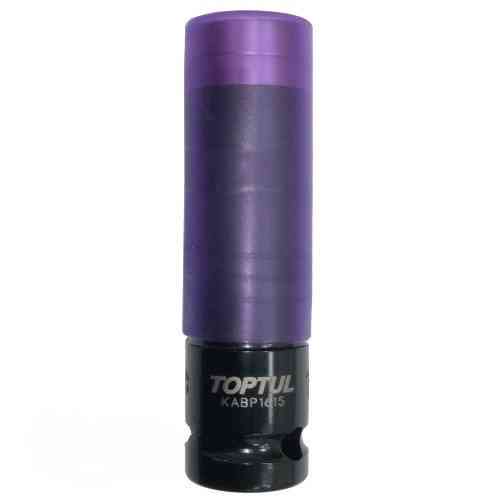 Головка торцевая длинная TOPTUL 1/2" ударная для шиномонтажа 15мм Pro-Series KABP1615 Харків