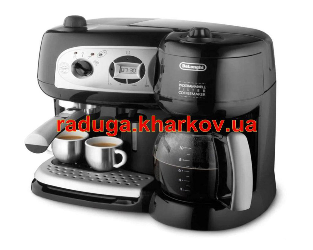 Кофеварка универсальная,кофемашина комбинированная капельная-рожковая DeLonghi Харків - зображення 10