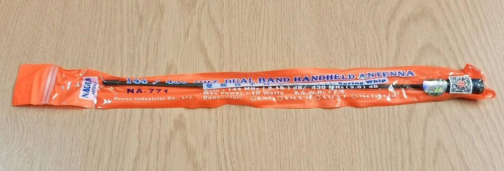 Антенна NAGOYA двухдиапазонная 144/430 МГц 2,15dBi/3dBi 10Вт NA-771, SMA-female, оригинальная с голо Днепр - изображение 12