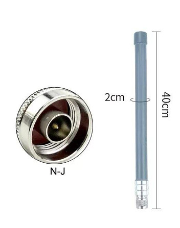 Антенна 215-245/810-1245/1970-2215MHz 3.5dBi, до 50W, 40 см, N-male. Смотрите графики КСВ. Днепр - изображение 1