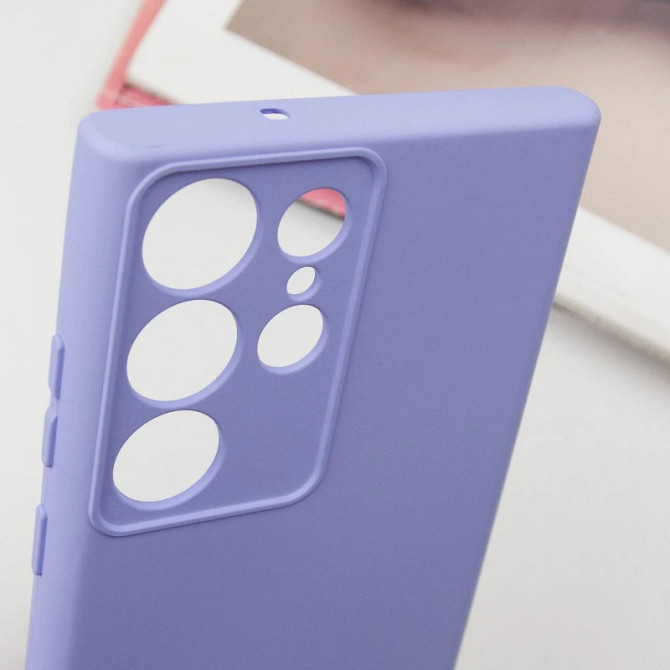 Чехол Silicone Cover Lakshmi Full Camera (AA) with logo для Samsung Galaxy S25 Ultra Херсон - зображення 4