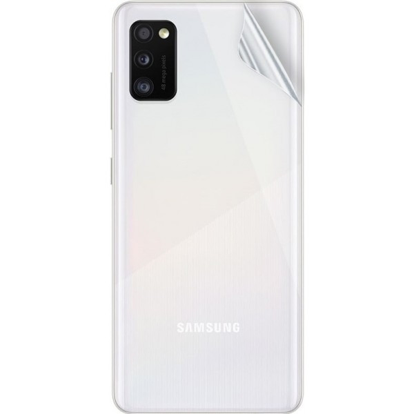 Задня захисна гідрогелева плівка DM для Samsung A41 Глянцева (Код товару:18709) Харків - зображення 3