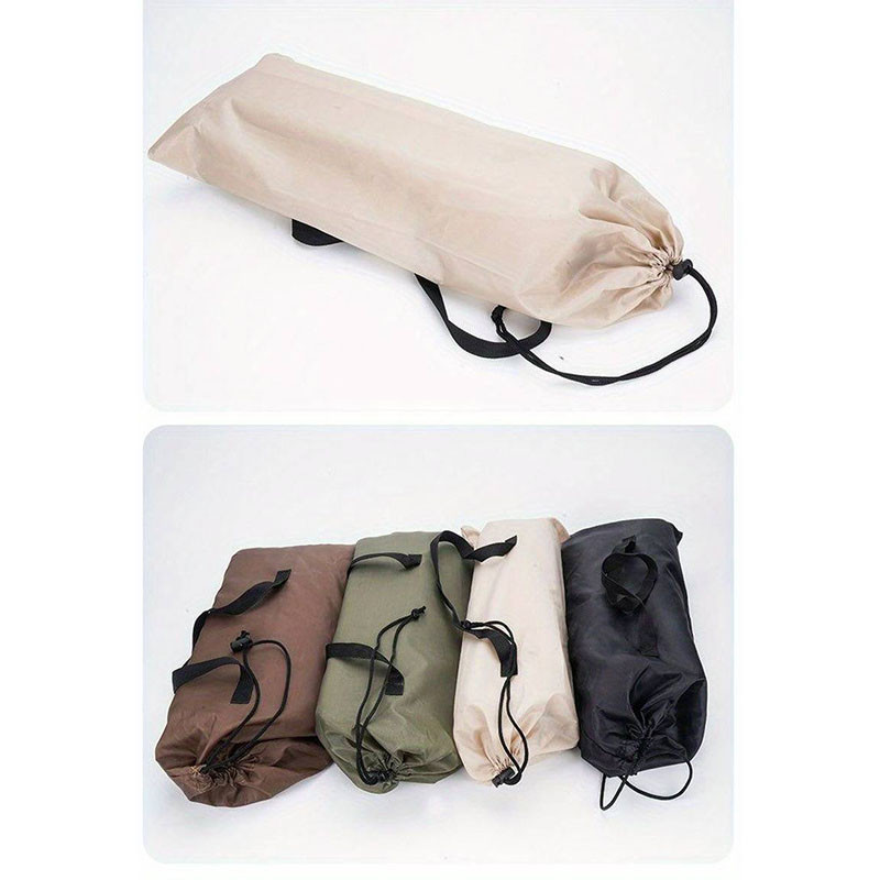 Складное кемпинговое кресло ультралегкое Leeseph с чехлом коричневое Одеса - зображення 3