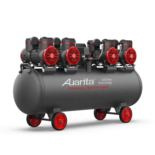 Компрессор безмасляный поршневой 120л 220В  AUARITA 2-1450X4F120-220 Харьков