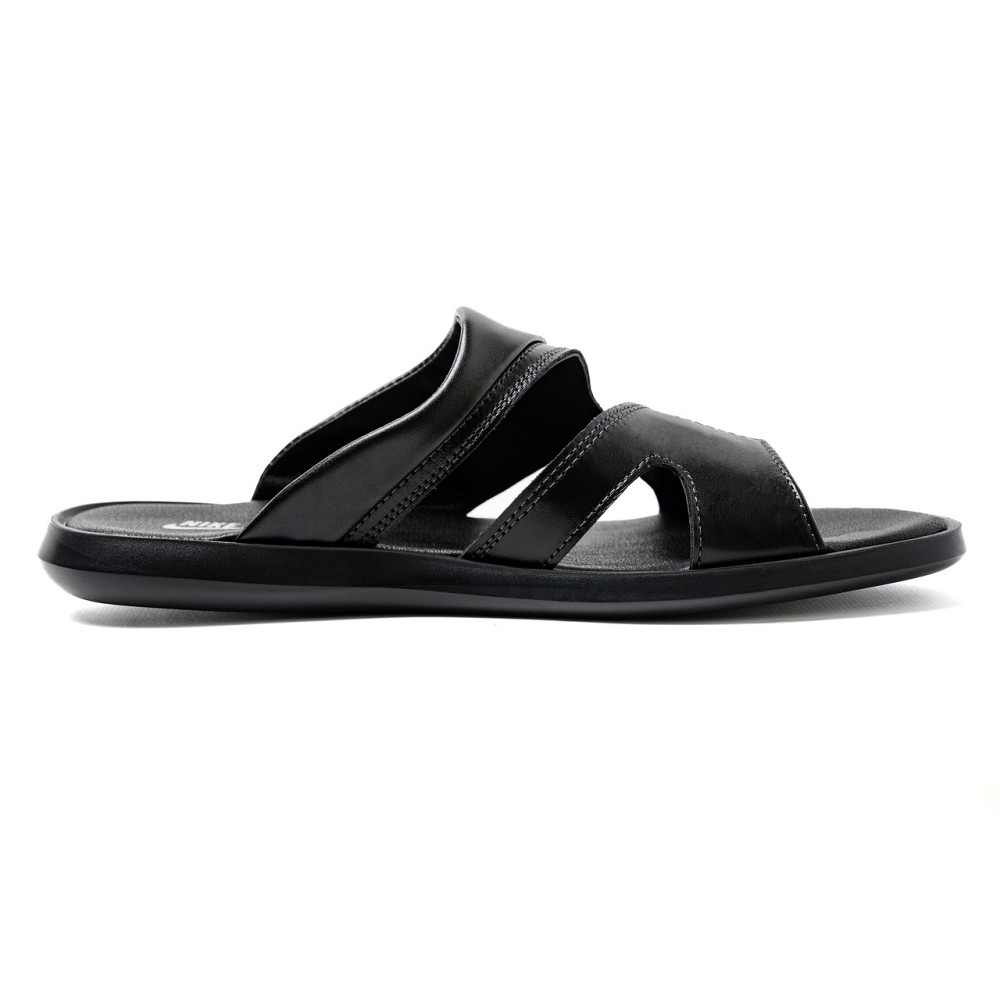 Мужские кожаные  летние шлепанцы-сланцы Nike Киев - изображение 2